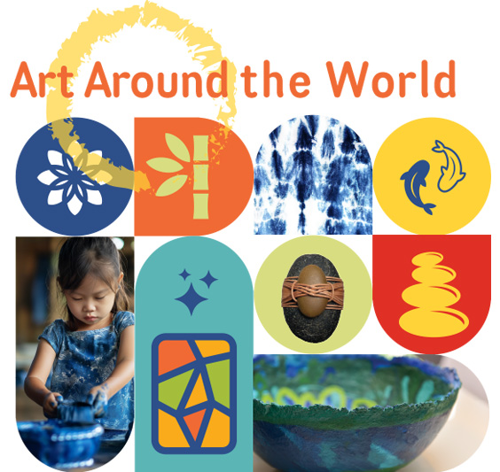 Category: Summer Camp Session 1: Art Around the World Summer Camp (August 12 - 16 | 9 am-12 pm | Ages 9 - 12)