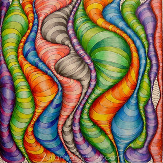 Dr. Seuss-like Value Study